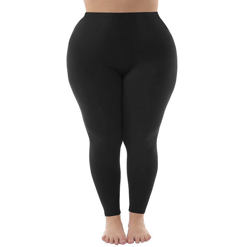 Plus Size Leggings Supplier - High Waisted Tummy Control