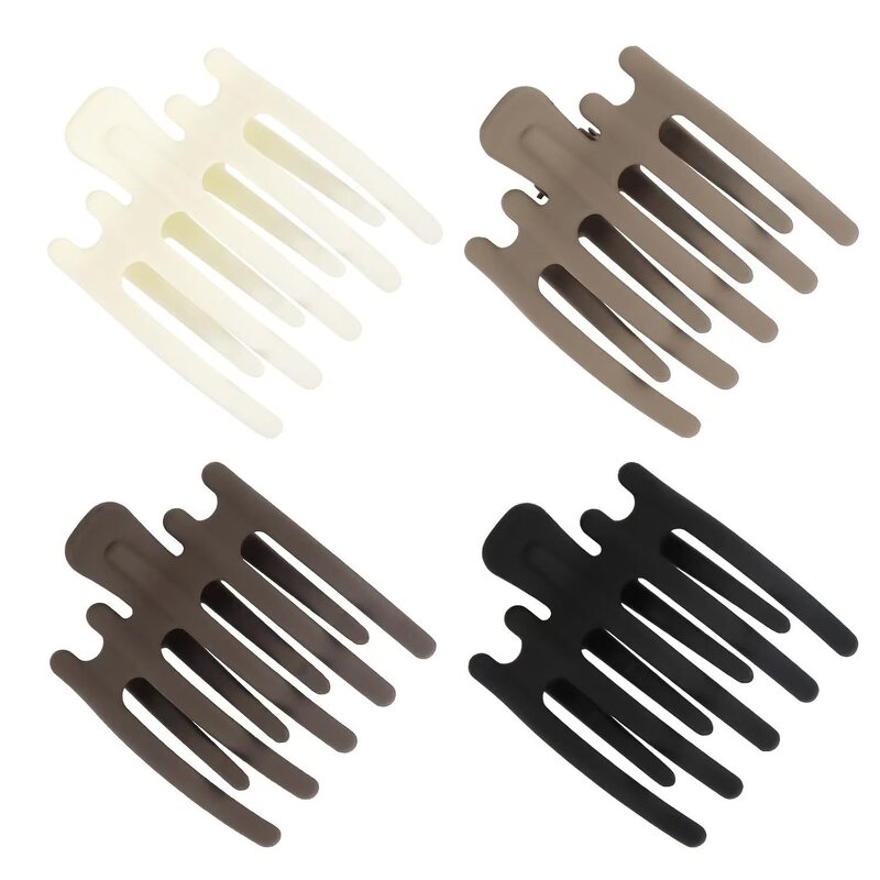Hair Claw Clips Supplier - 3.54 Inch Curved Alligator