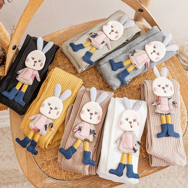 Kids Tights Supplier - Cute Rabbit Carrot Pantyhose