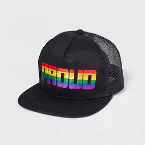 Pride Cap Supplier - LGBTQ+ Embroidered Mesh Back