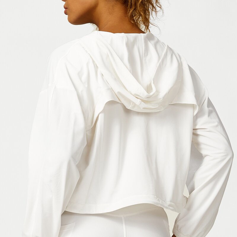 Women's Jacket Supplier - 2026 OEM Athletic Cropped Zip