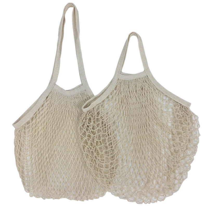 Mesh Shopping Bag Manufacturer - Reusable Drawstring Cotton Net