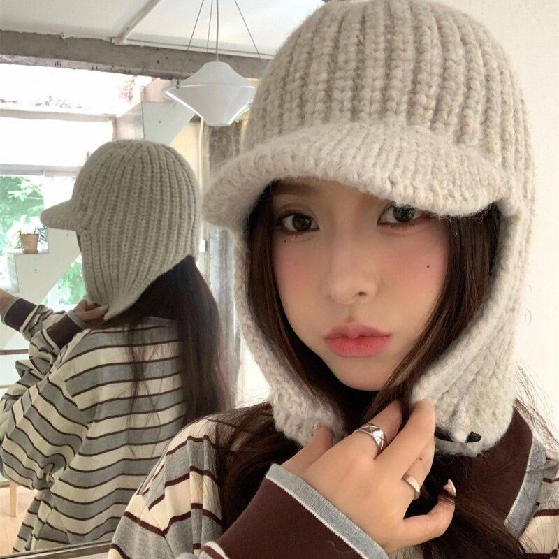 Winter Trapper Hat Factory - Korean Wool Blend Ear Flaps