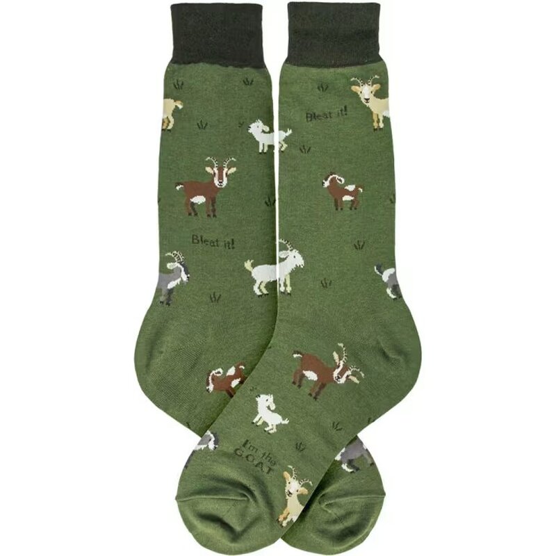 Animal Socks Supplier - Funny Goat Gifts for Men