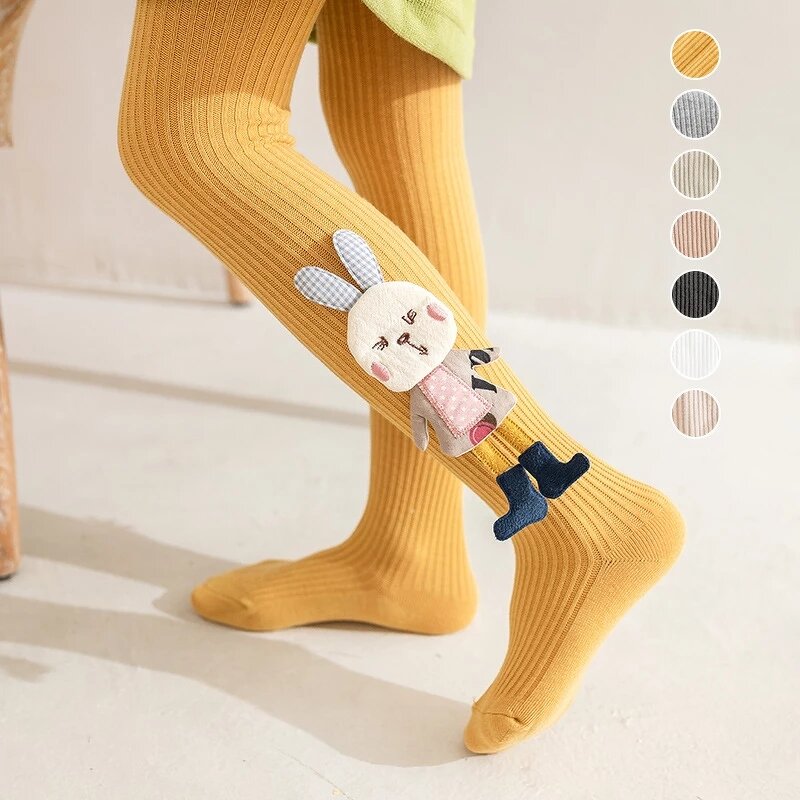 Kids Tights Supplier - Cute Rabbit Carrot Pantyhose