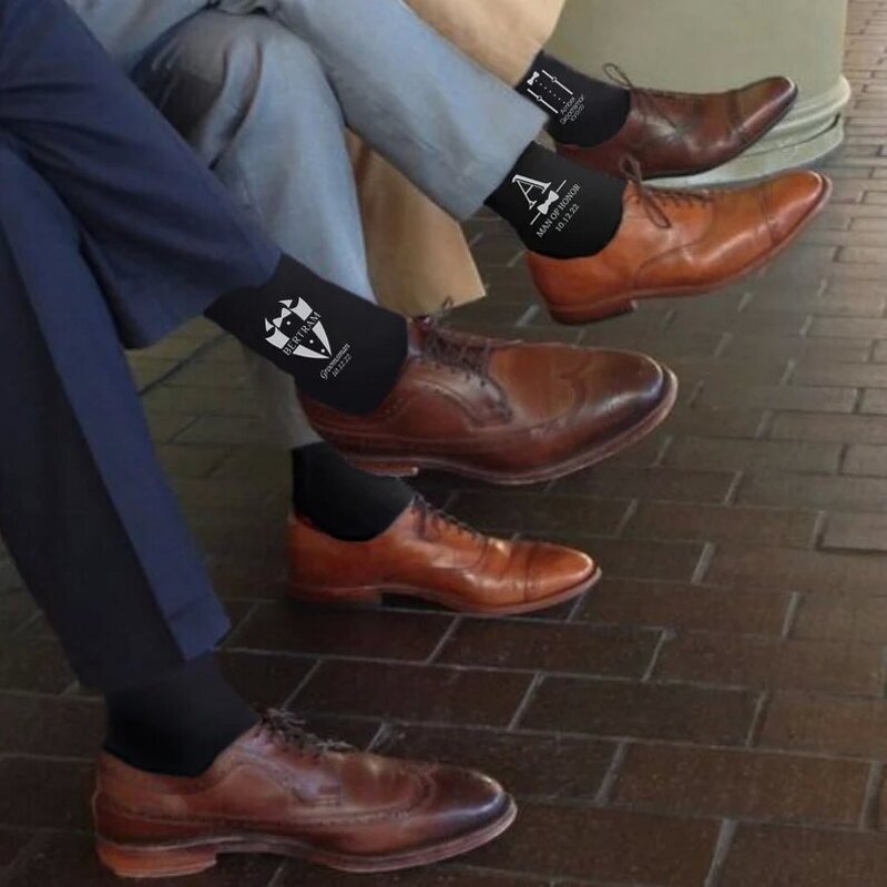 Wedding Socks Supplier - Custom Personalized Groomsmen