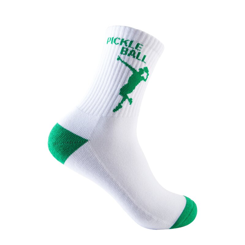 Pickleball Socks Supplier - Custom Jacquard Mid-Calf