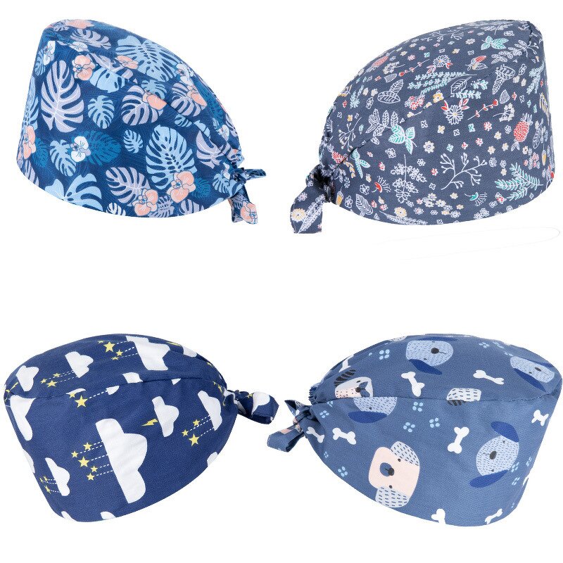 Nurse Scrub Cap Factory - Cotton Cartoon Printed Medical