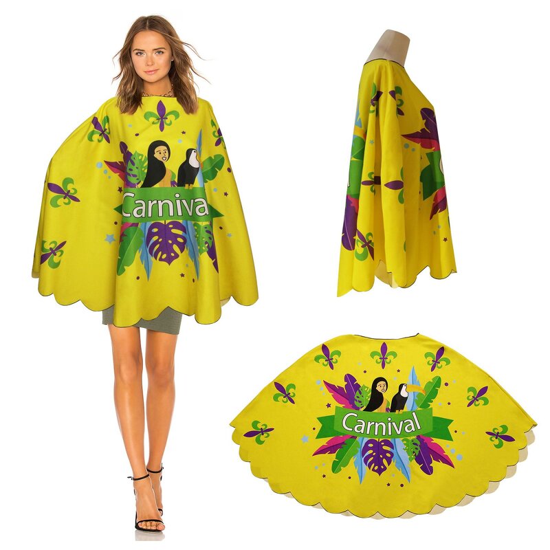 Carnival Cloak Manufacturer - Brazilian Cape Mardi Gras