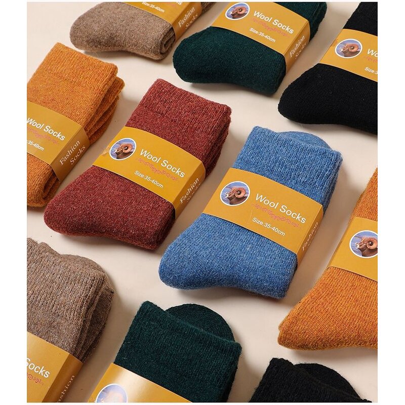 Wool Socks Manufacturer - Winter Fleece Lined Unisex