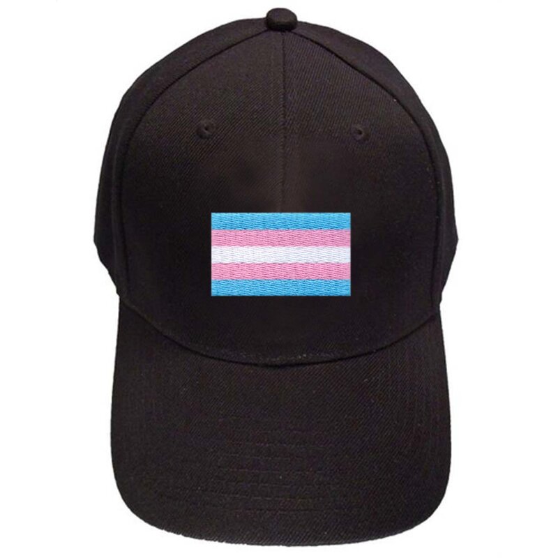 Pride Cap Manufacturer - Embroidered Transgender Flag