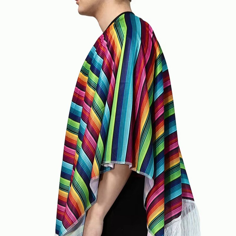 Mexican Poncho Supplier - Carnival Fringe Tassels Cosplay