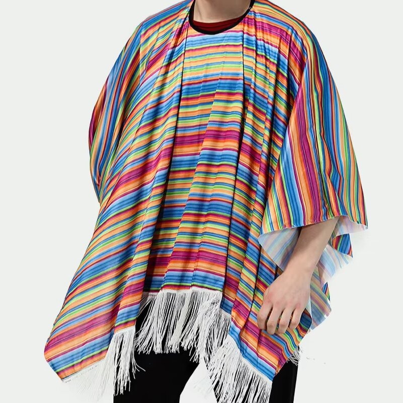 Mexican Poncho Supplier - Carnival Fringe Tassels Cosplay