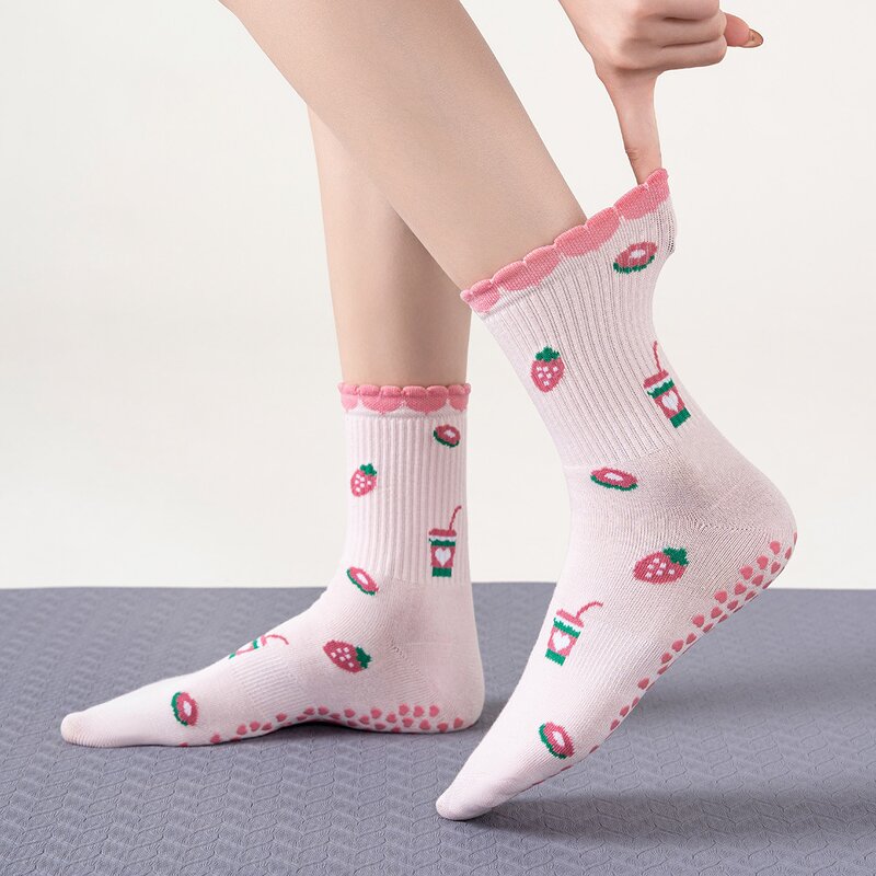 Yoga Socks Factory - OEM Custom Jacquard Non-Slip