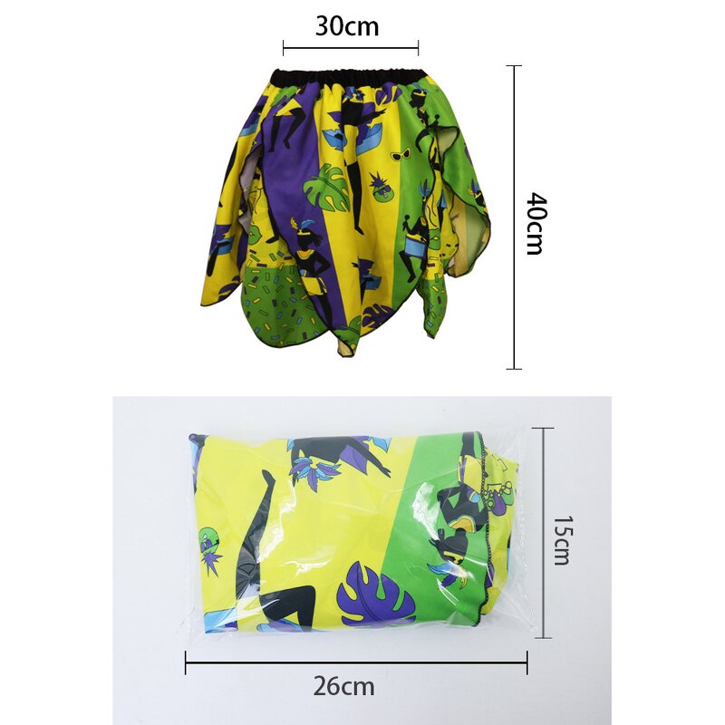 Party Skirt Supplier - Mardi Gras Flower Carnival