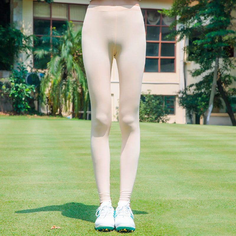 Golf Leggings Supplier - Sun Protection Cool Ice Silk