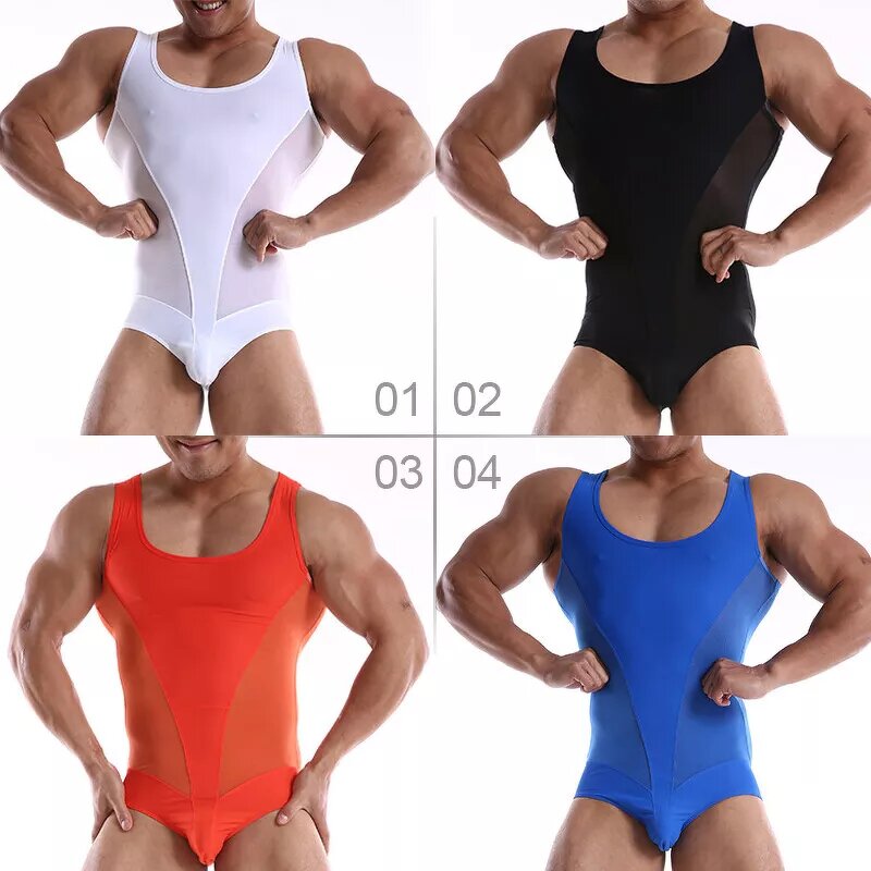 Men's Bodysuit Factory - High Elasticity Slim Lingerie