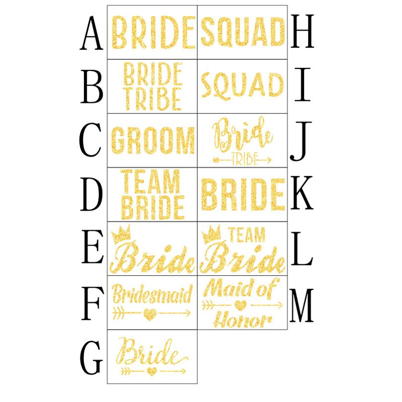 Sleep Mask Factory - Bridal Shower Bride Tribe