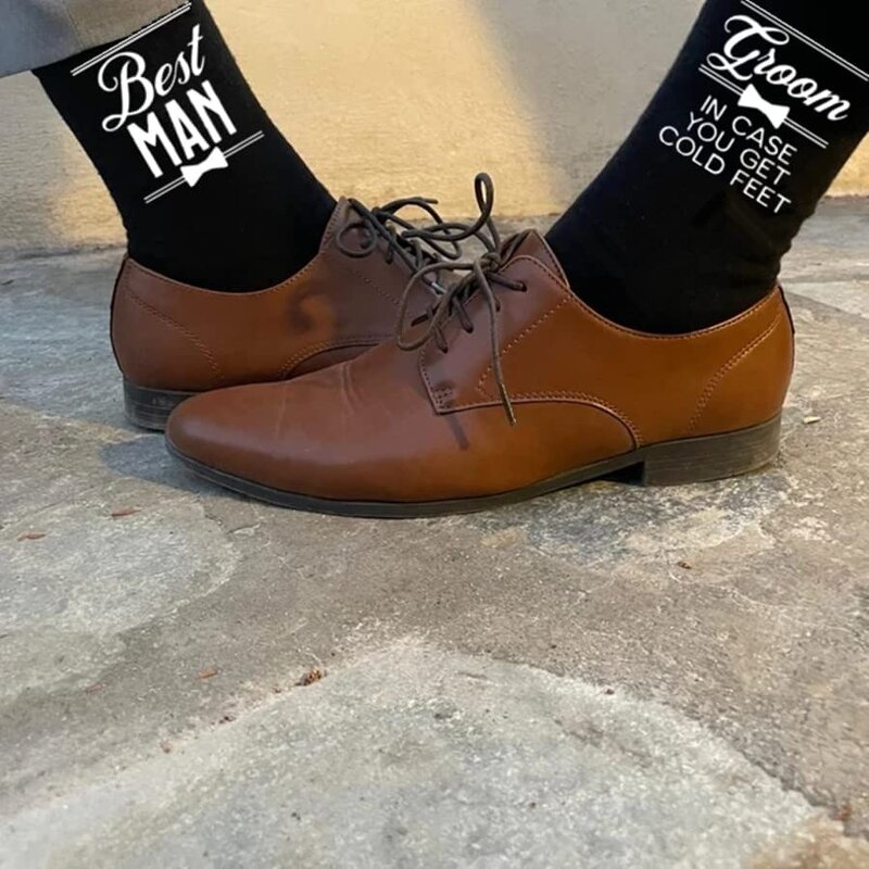 Groomsman Socks Manufacturer - Funny Proposal Gifts Cotton