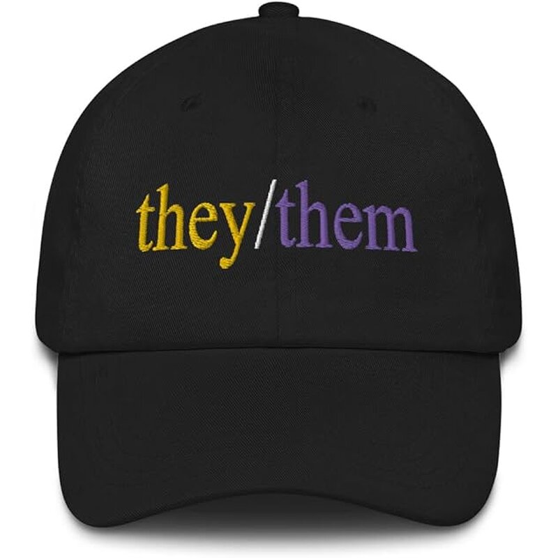 Pride Dad Hat Supplier - LGBTIQA+ Nonbinary Pronouns