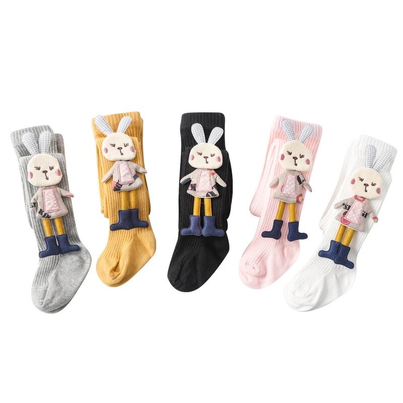 Kids Tights Supplier - Cute Rabbit Carrot Pantyhose
