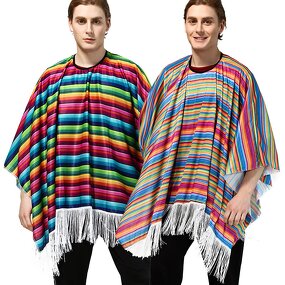 Mexican Poncho Supplier - Carnival Fringe Tassels Cosplay
