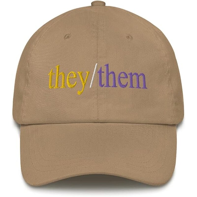 Pride Dad Hat Supplier - LGBTIQA+ Nonbinary Pronouns