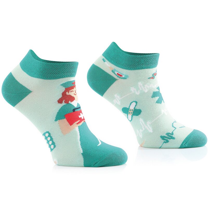 Nurse Socks Manufacturer - Custom Funny Low Cut