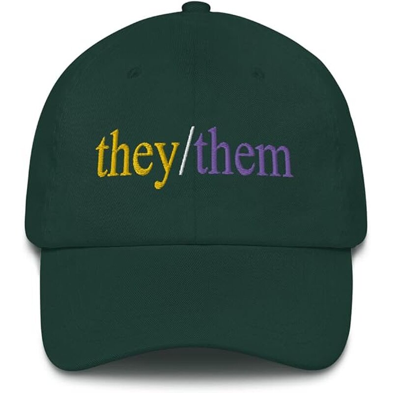 Pride Dad Hat Supplier - LGBTIQA+ Nonbinary Pronouns
