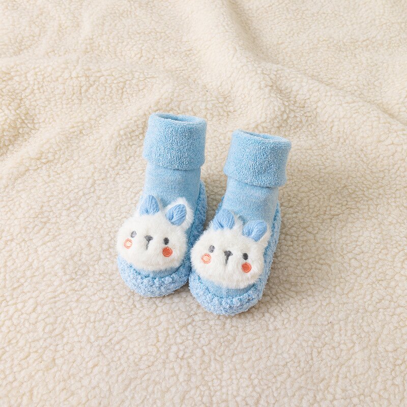Baby Booties Supplier - 3D Cartoon Rabbit Anti-Skid