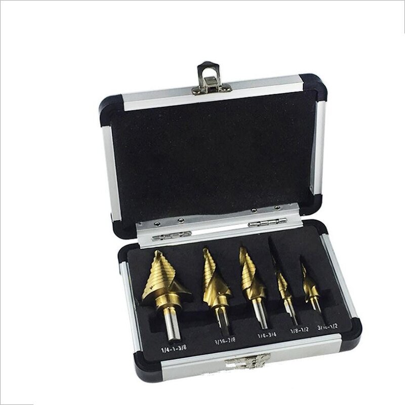 Step Drill Bit Set Manufacturer - HSS Broca Escalonada Metal