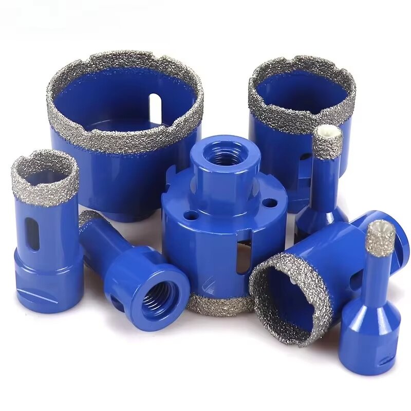 Diamond Drill Bit Set Supplier - 12pcs 6-68mm M14 Vacuum Brazed