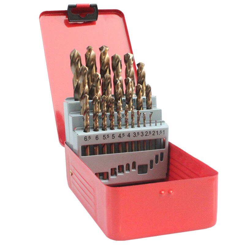 Cobalt Drill Bit Set Manufacturer - 13-25 Pcs Fully Ground