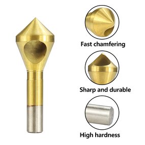 Step Drill Bit Set Factory - 4 Pcs Oblique Hole Chamfering