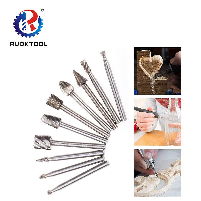Carbide Burr Bits Manufacturer - 10PCS Tungsten Carbide Rotary