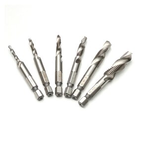 Thread Tap Set Manufacturer - 6PCS HSS4241 Hex Spiral Set