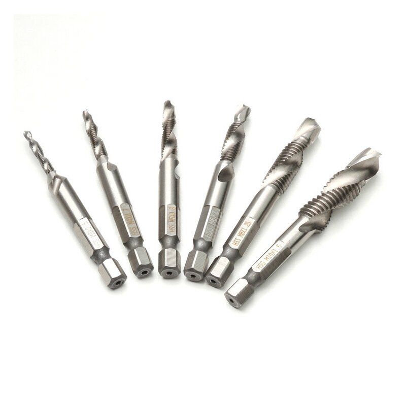 Thread Tap Set Manufacturer - 6PCS HSS4241 Hex Spiral Set