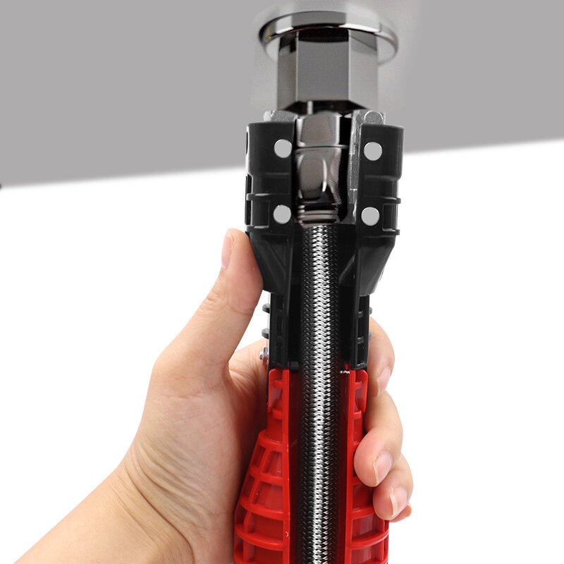 Flume Wrench Supplier - 18 in 1 Anti-slip Sink Repair