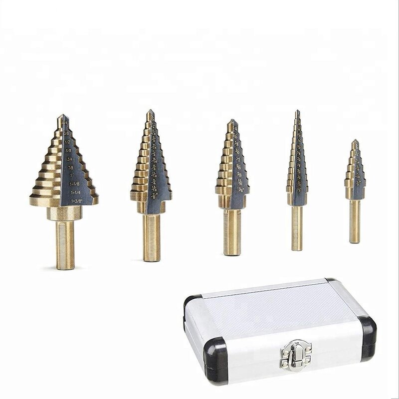 Step Drill Bit Set Manufacturer - HSS Broca Escalonada Metal