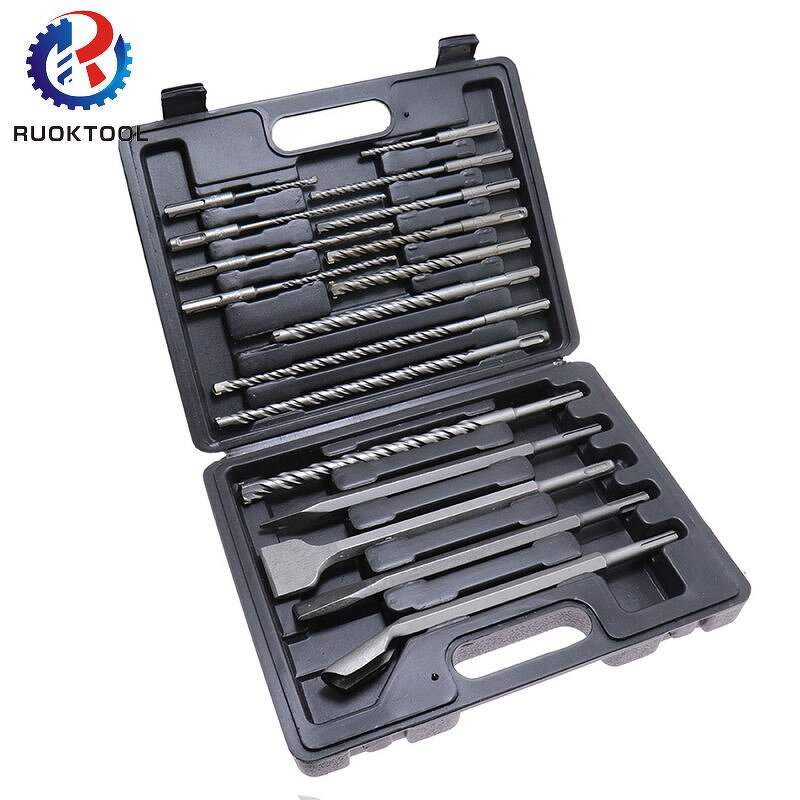Hammer Drill Bit Set Supplier - 17pcs Sds Plus Rotary Hammer
