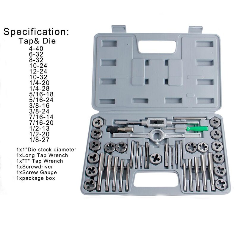 Tap and Die Set Factory - Hot Sale 40pcs Tap Die Set