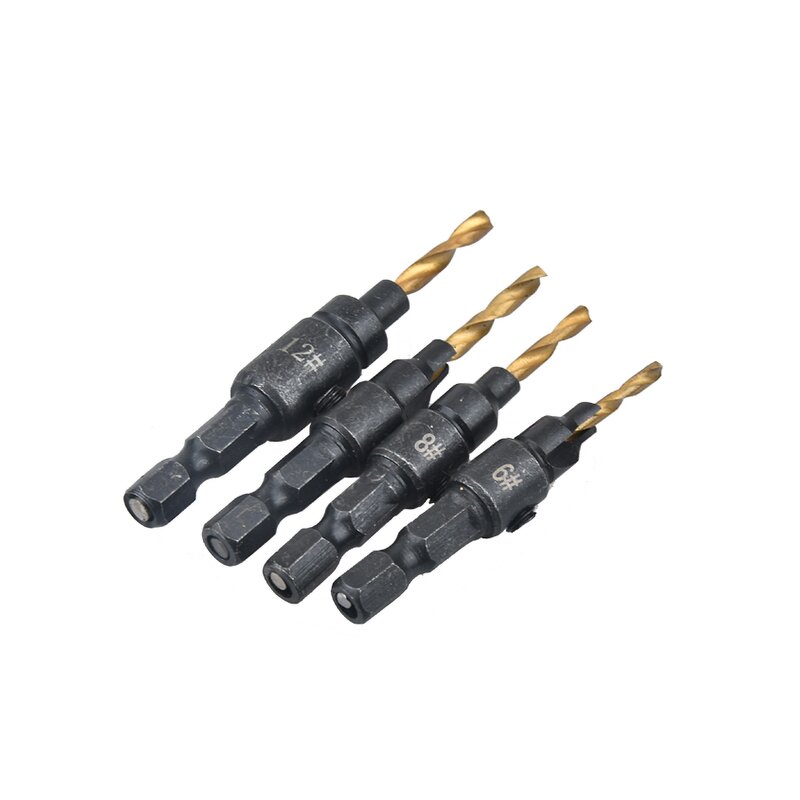 Wood Drill Bits Factory - 4pcs HSS Countersink Constructed