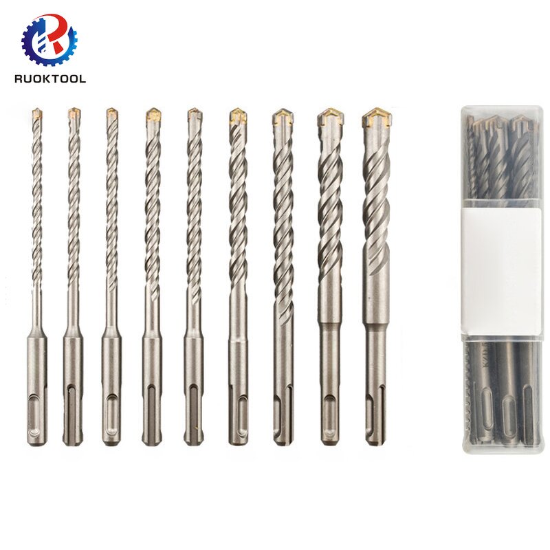 SDS Drill Bit Set Factory - 9pcs 5-16mm Sds Plus Hammer