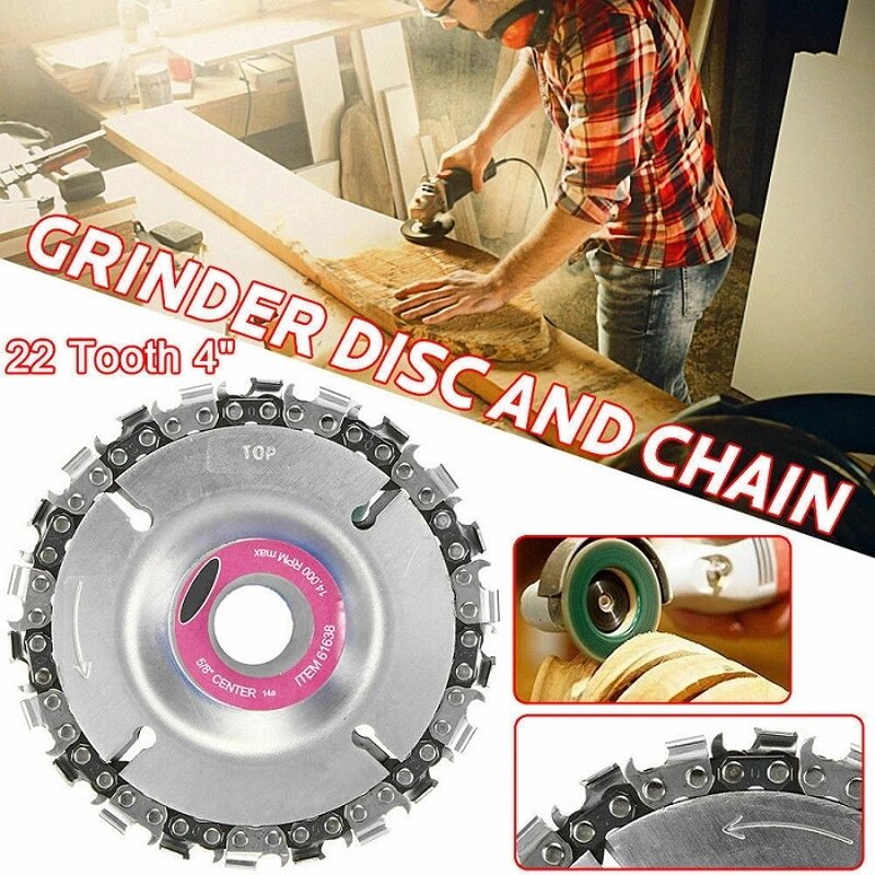 Grinder Chain Disc Factory - Wood Carving for Angle Grinder