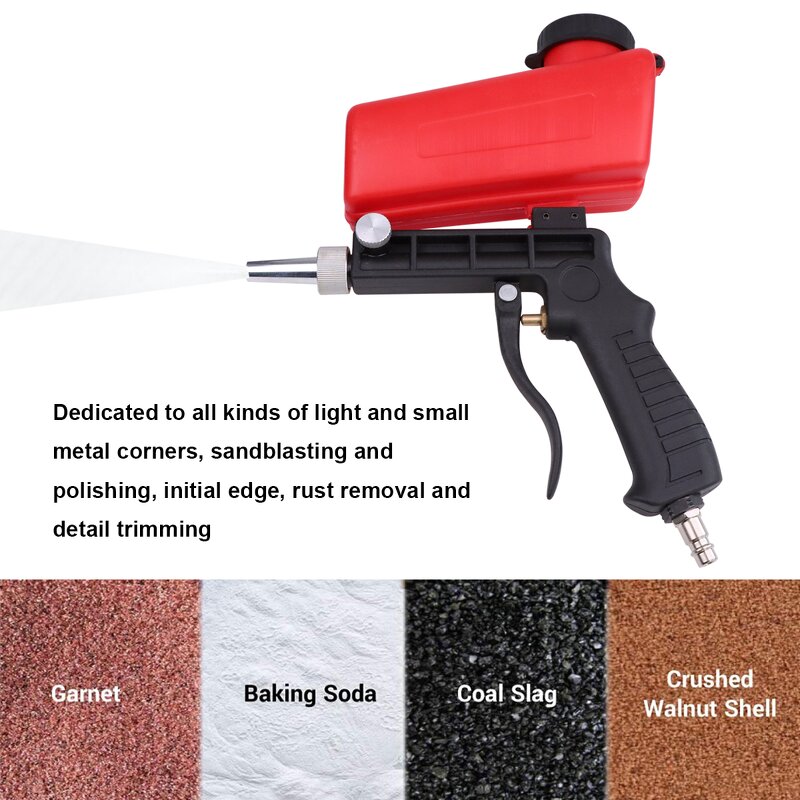 Sandblasting Gun Manufacturer - Portable Gravity Adjustable Air