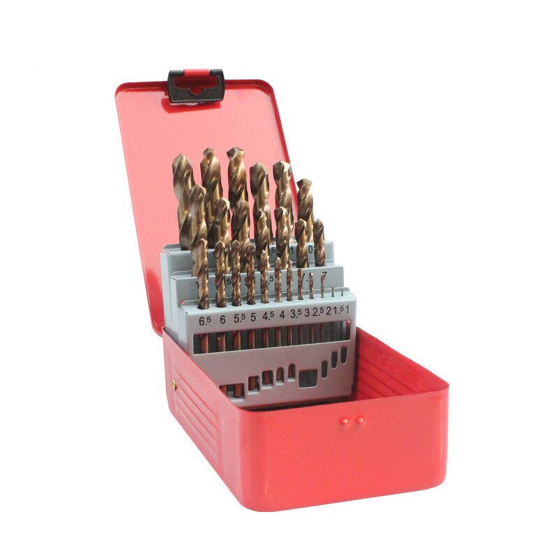 Cobalt Drill Bit Set Manufacturer - 13-25 Pcs Fully Ground