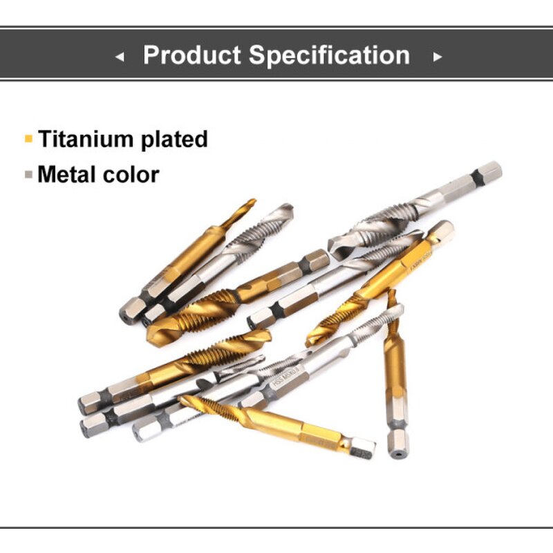 Combination Tap Set Supplier - High Speed Steel Composite Metric