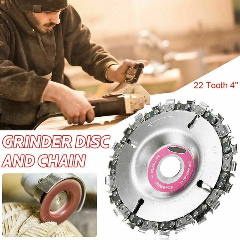 Wood Carving Disc Supplier - 5 Inch Chain Saw Fine Abrasive