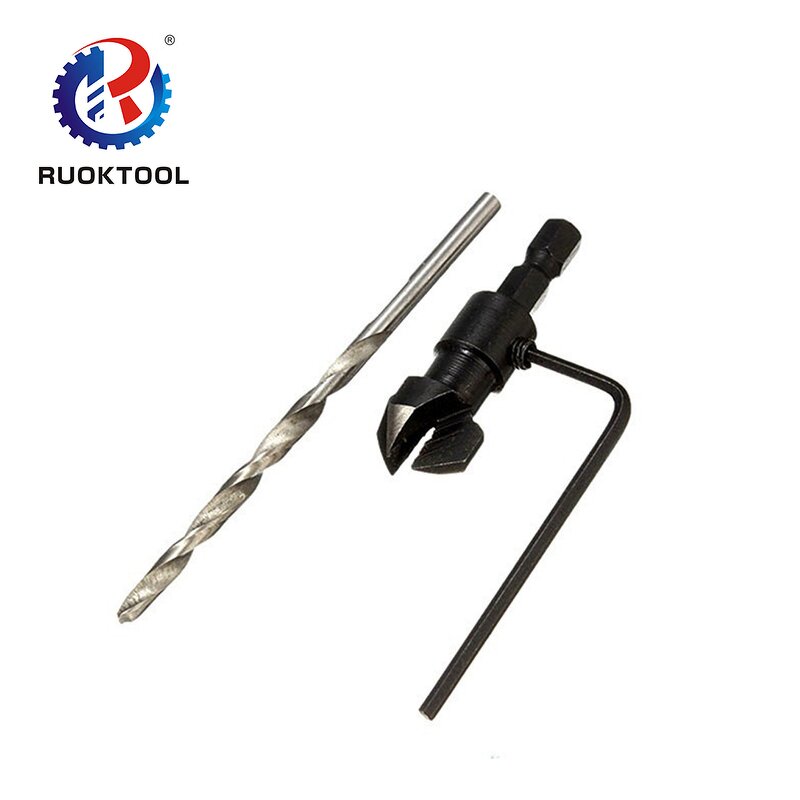 Carbide Drill Bit Manufacturer - 4pcs Hex Shank Tipped for Wood