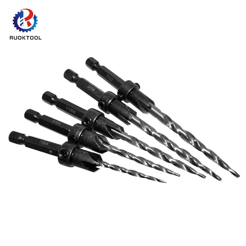 Taper Drill Bit Supplier - HSS Hexagon Shank Twist Taladro